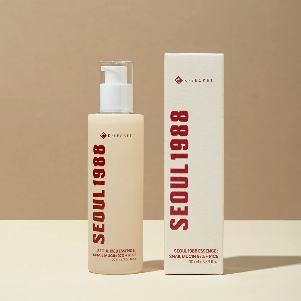 SEOUL 1988 Essence : Snail Mucin 97% + Rice 100ml