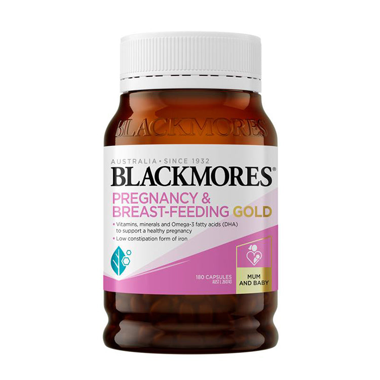 Blackmores Pregnancy & Breast-Feeding Gold 180 Capsules