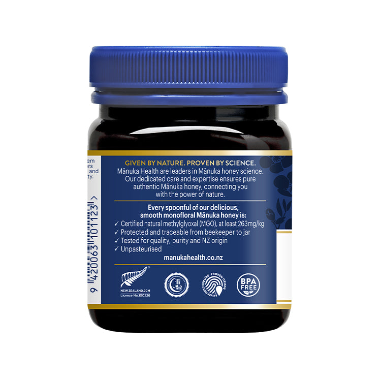 Manuka Health MGO 263+ Mānuka Honey 250g