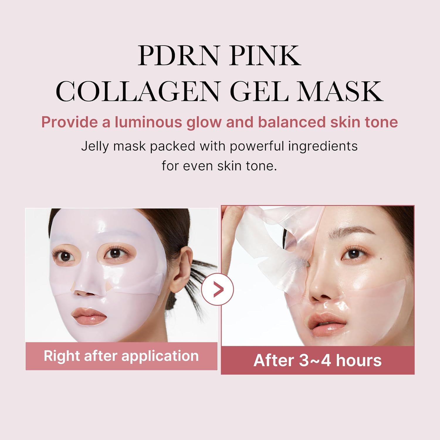 Medicube PDRN Pink Collagen Gel Mask Set