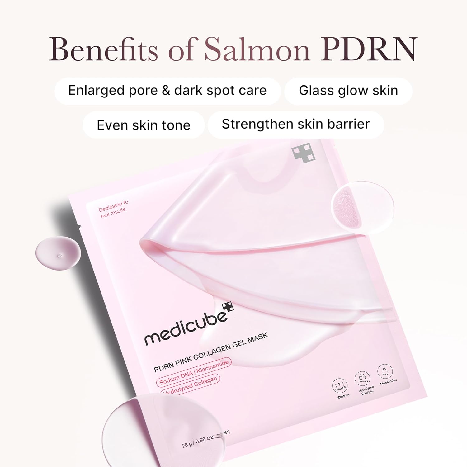 Medicube PDRN Pink Collagen Gel Mask Set