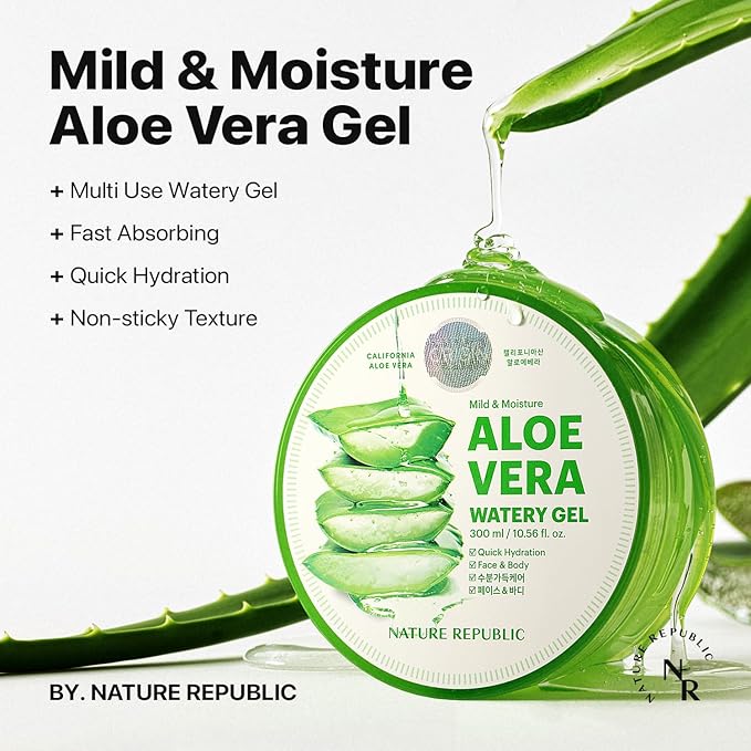 Nature Republic Mild & Moisture Aloe Vera Watery Gel