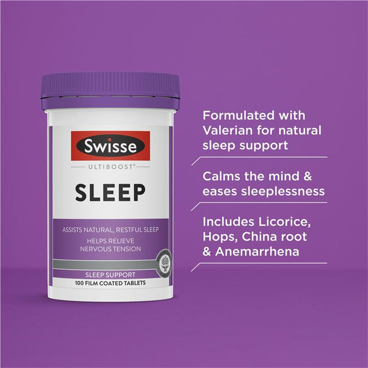 Swisse Ultiboost Sleep 100 Tablets