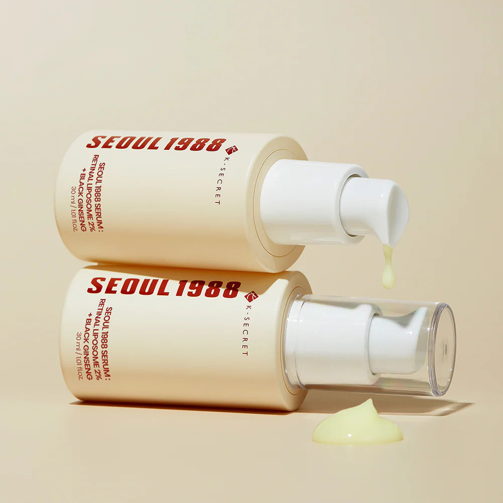 SEOUL 1988 Serum : Retinal Liposome 2% + Black Ginseng, 30ml