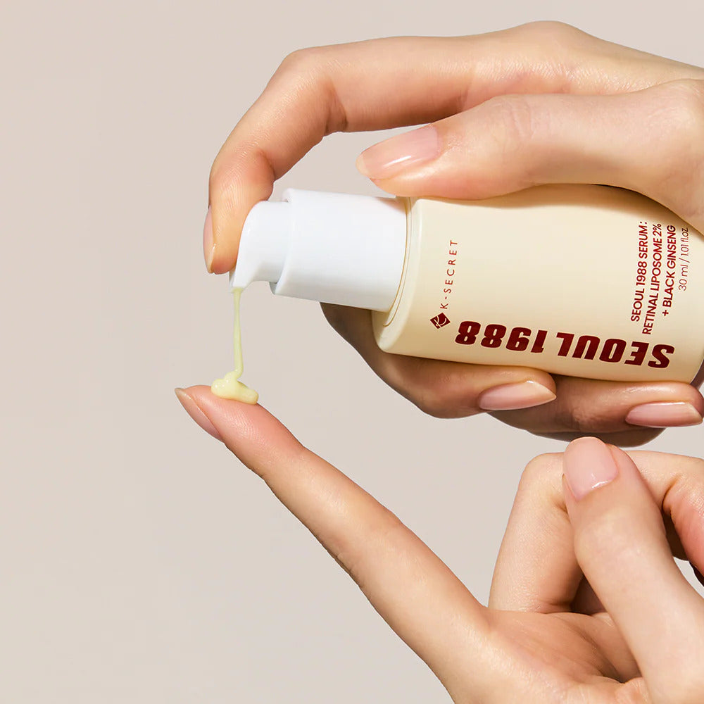 SEOUL 1988 Serum : Retinal Liposome 2% + Black Ginseng, 30ml