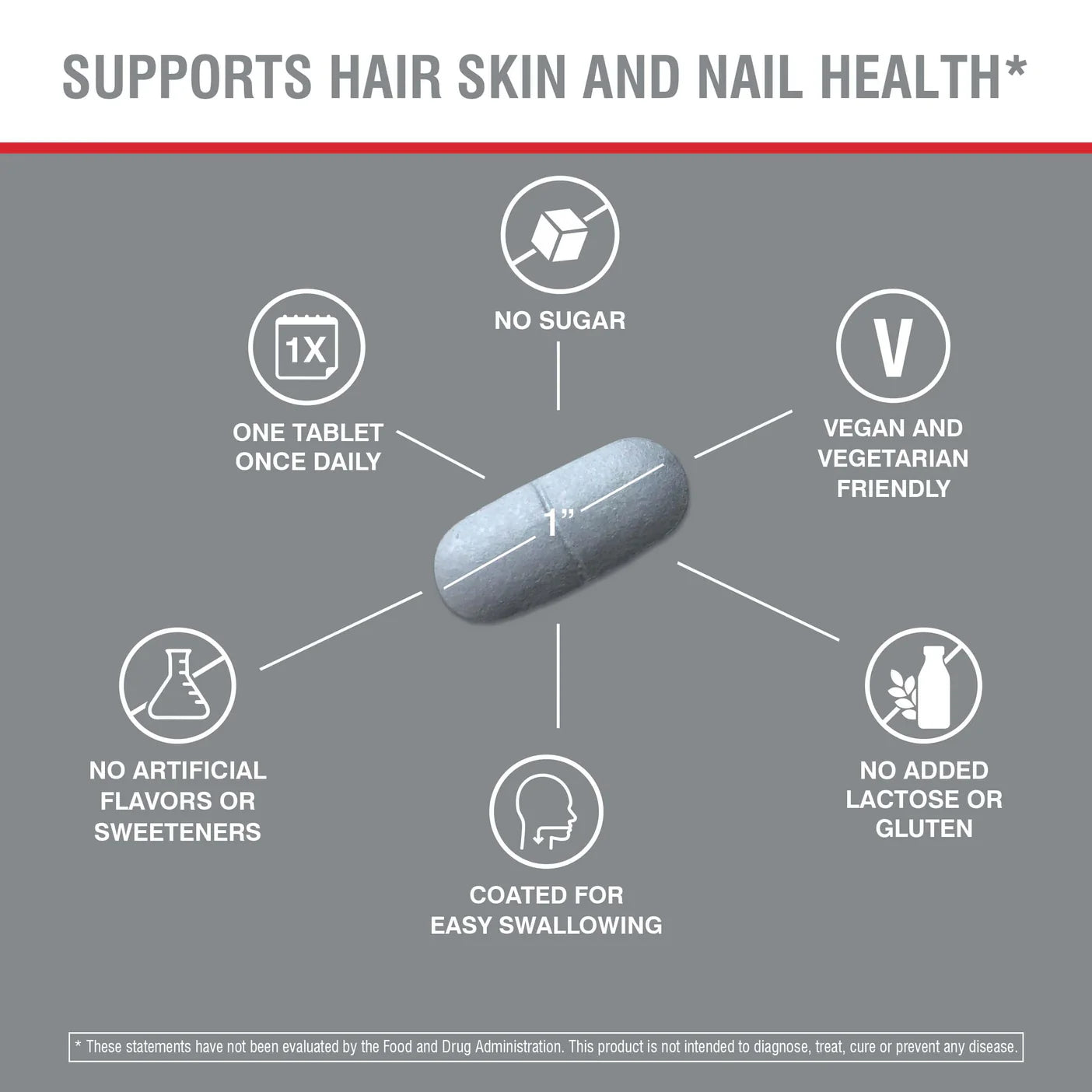 Swisse Beauty Hair Skin Nails+ 100 Tablets