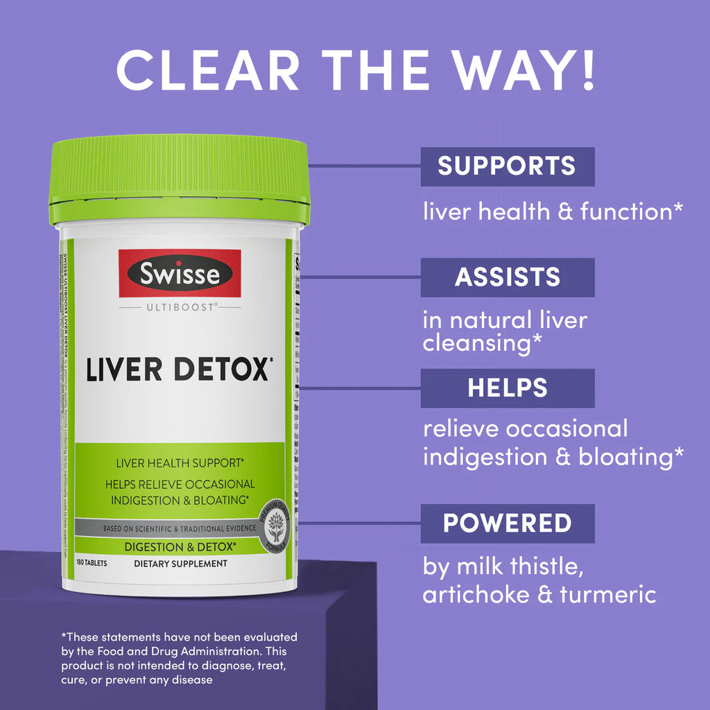 Swisse Ultiboost Liver Detox 200 Tablets