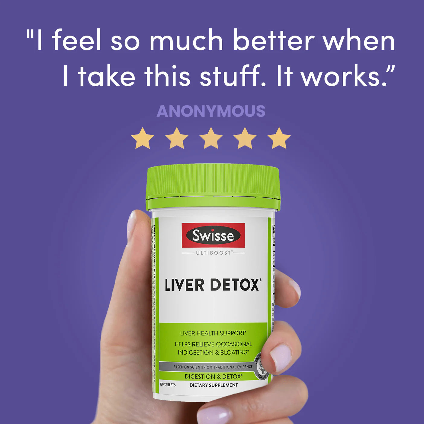 Swisse Ultiboost Liver Detox 200 Tablets