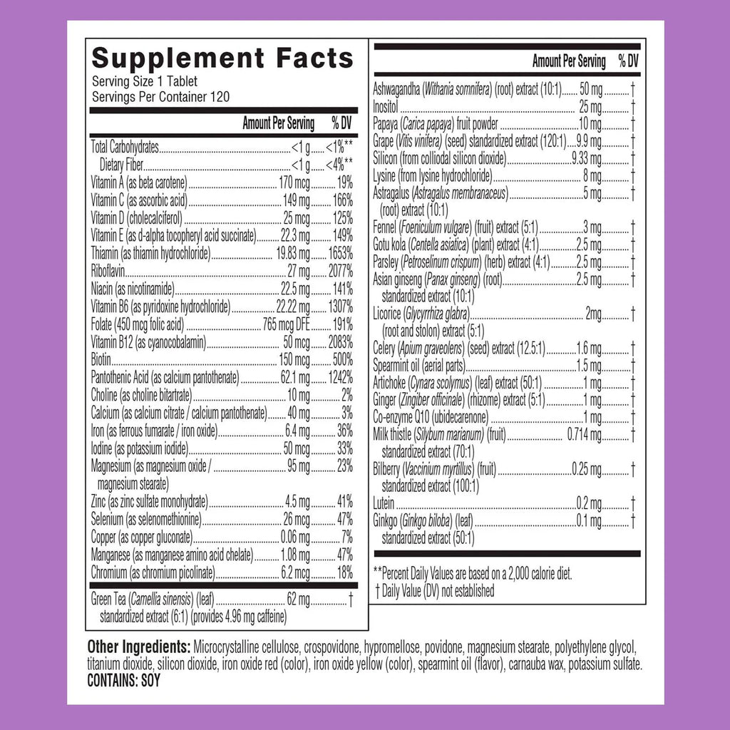 Swisse Ultivite Women's Multivitamin 120 Tablets