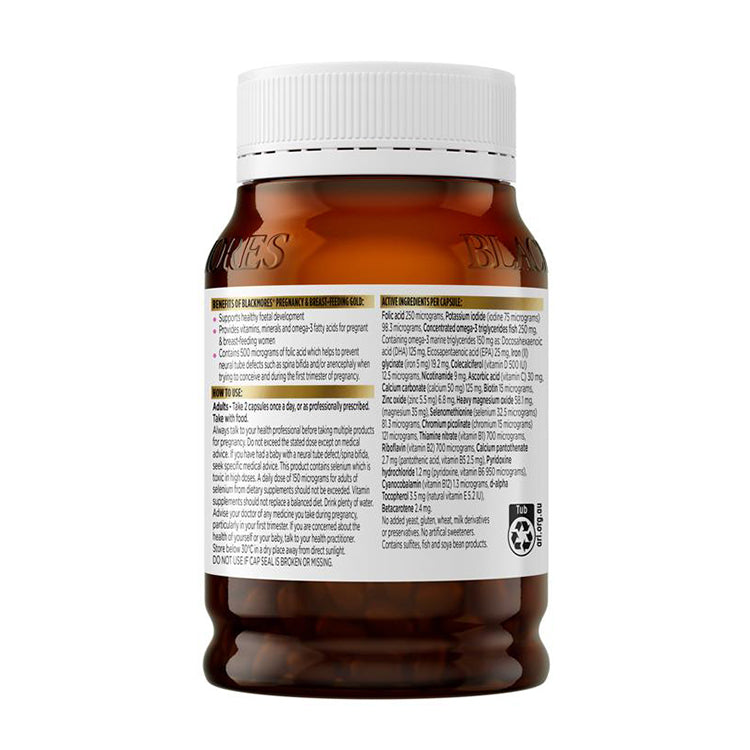 Blackmores Pregnancy & Breast-Feeding Gold 180 Capsules