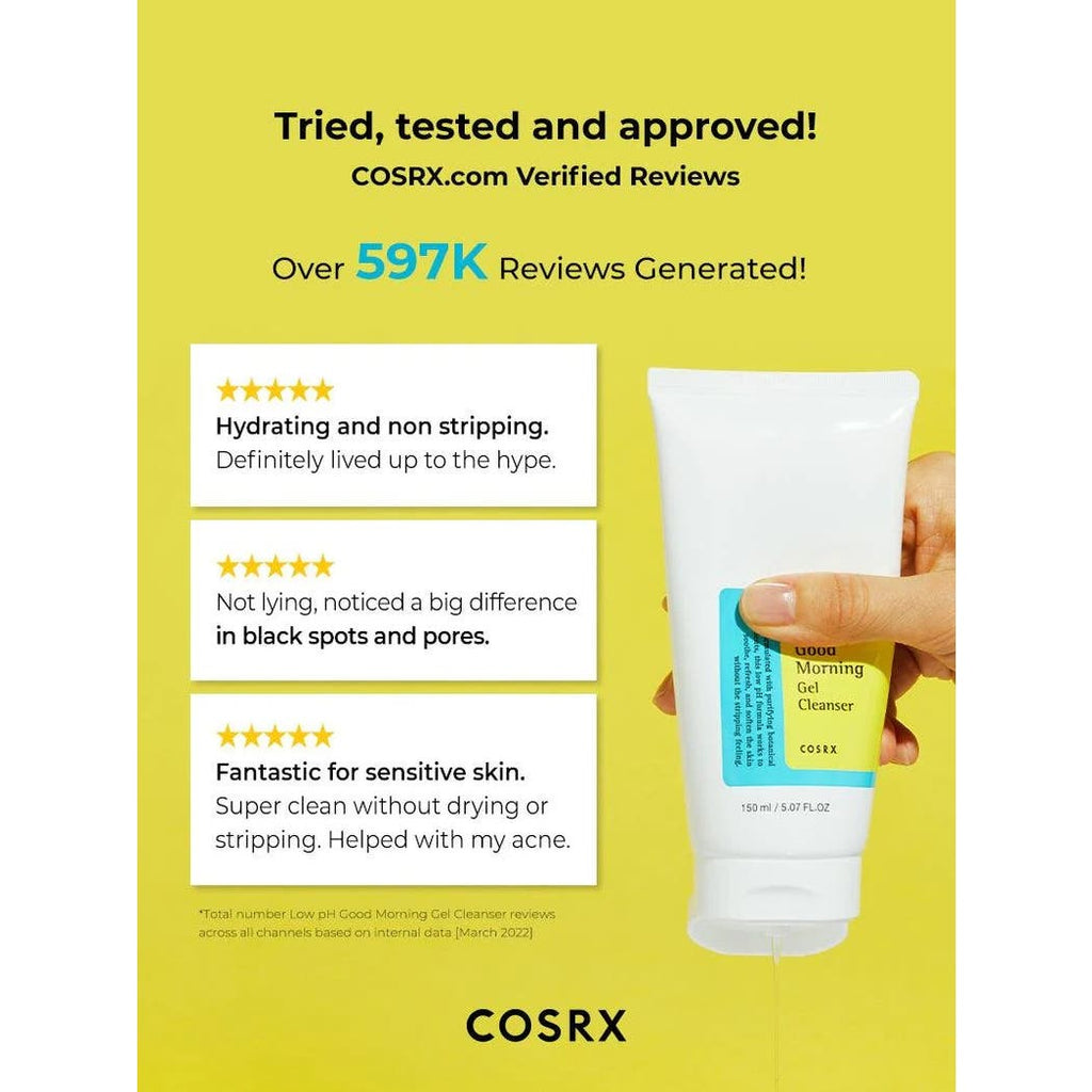 Cosrx Low Ph Good Morning Gel Cleanser