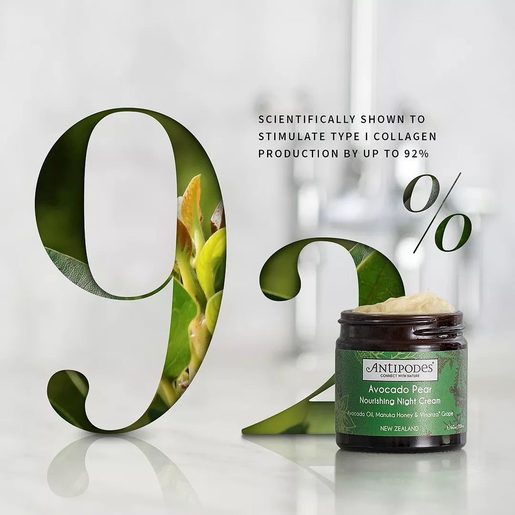 Antipodes Avocado Pear Collagen-Boosting Night Cream 60ml