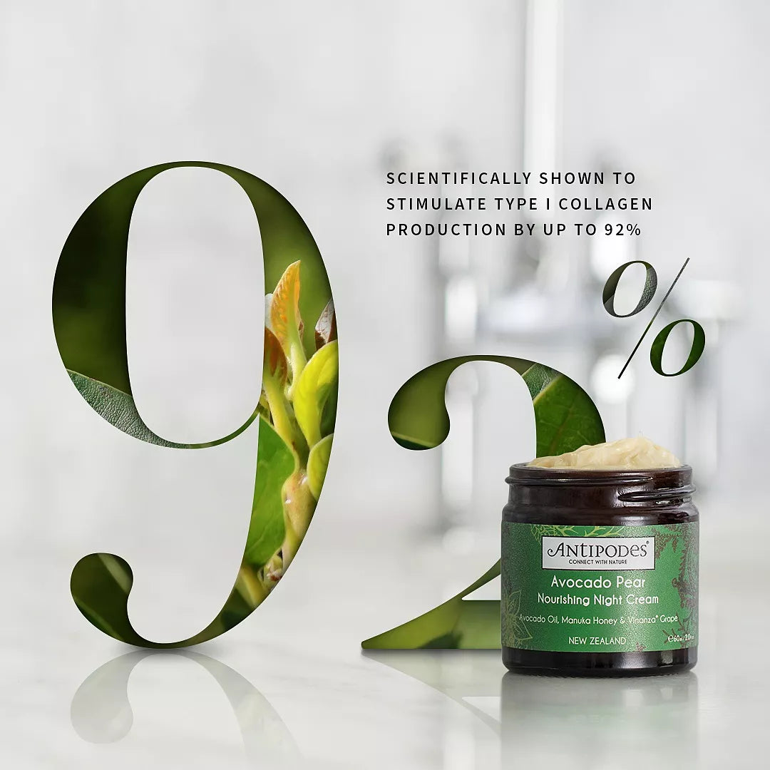 Antipodes Avocado Pear Collagen-Boosting Night Cream 60ml