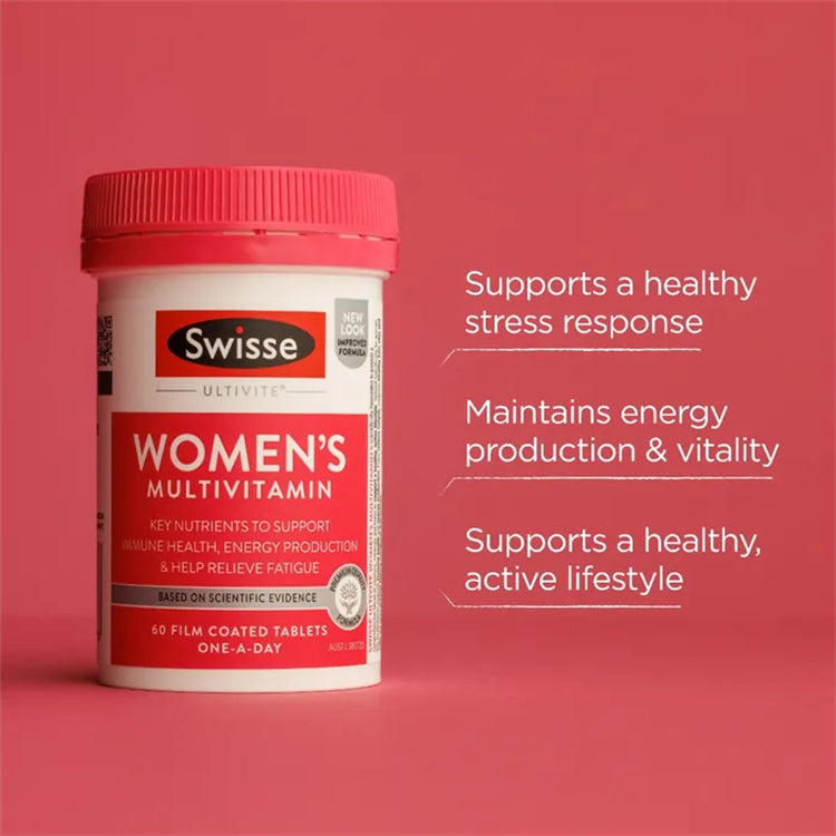Swisse Ultivite Women's Multivitamin 120 Tablets