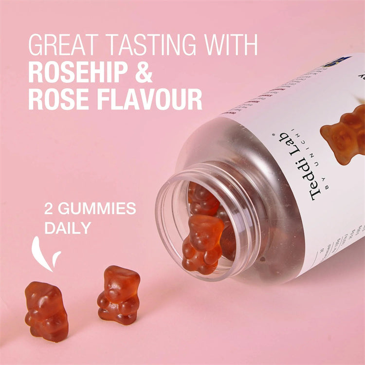 Unichi Rose Collagen Gummy 60 Gummies